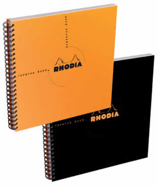 Rhodia reverse book