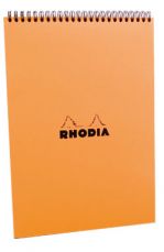 Rhodia note pad A4 orange