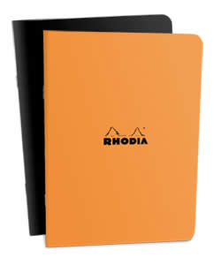Rhodia A4 stapled books