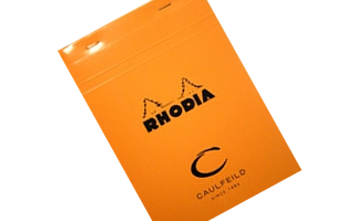 Customize Rhodia notepads with your logo or design