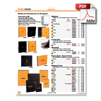 Rhodia Product Catalog