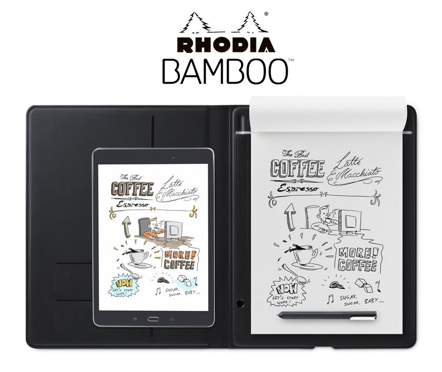 Bamboo Smartpads and Rhodia Notebooks Digital Note Taking Tools & Devices