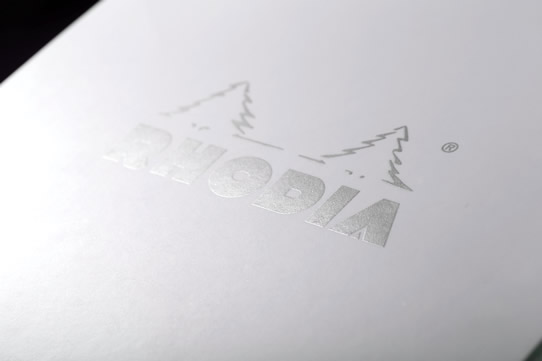 Side Stapled Rhodia Ice Notebooks