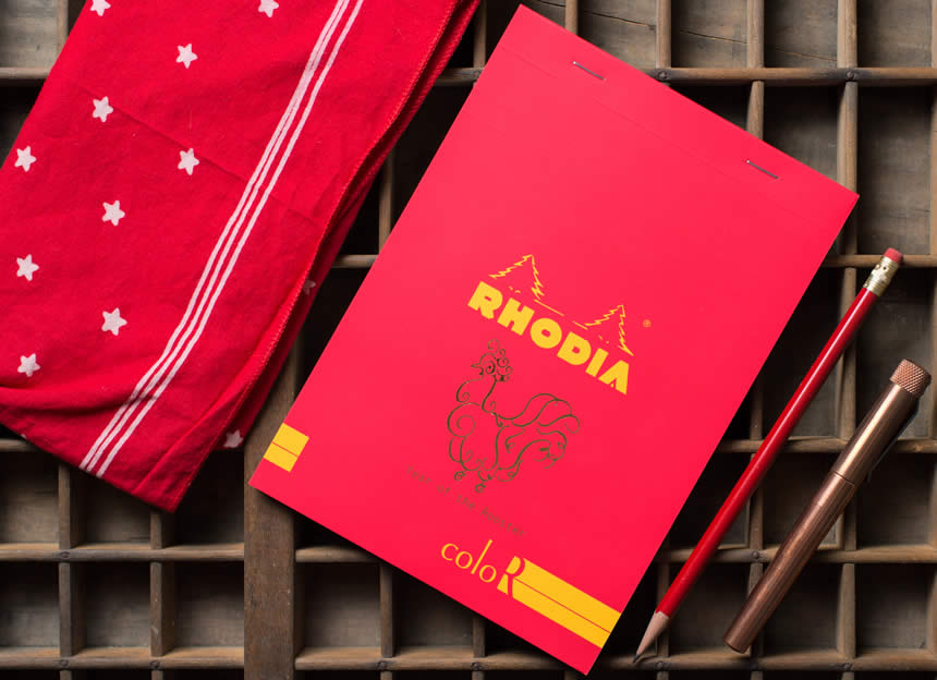 Year of the Rooster (2017) Limited Edition Rhodia ColoR Notepad