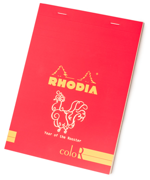 Year of the Rooster (2017) Limited Edition Rhodia ColoR Notepad